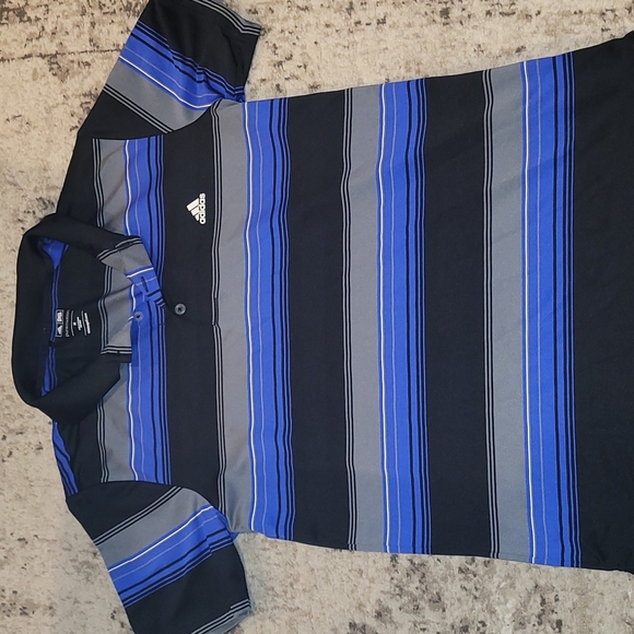 Mens Size Medium Adidas Golf Shirt, Pure Motion. Short Sleeve - Picture 1 of 6